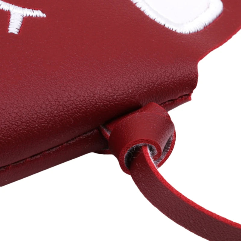 Kids Cat Coin Purse Mini Shoulder Bag Faux Suede