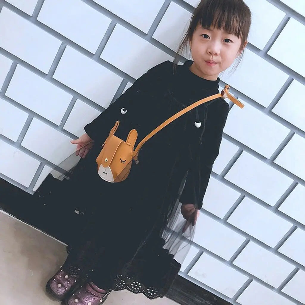 Kids Baby Cat Mini Shoulder Bag Princess Messenger Bags