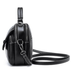 Litchi Pattern Handheld Small Square Bag for Women