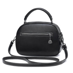 Litchi Pattern Handheld Small Square Bag for Women