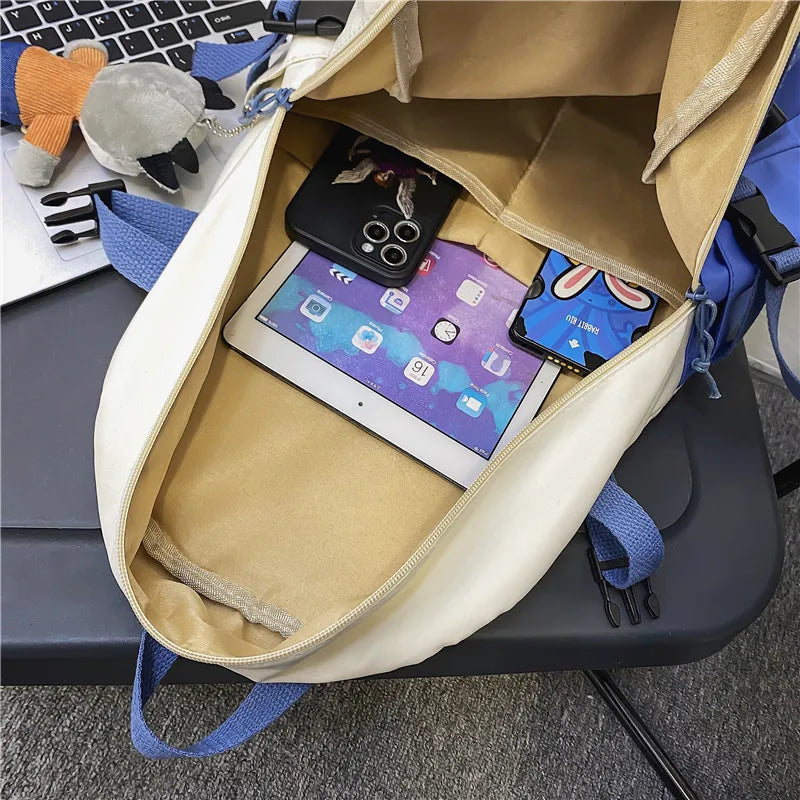 College School Bag Men Rucksack Big Backpack Winter Travel Bagpack