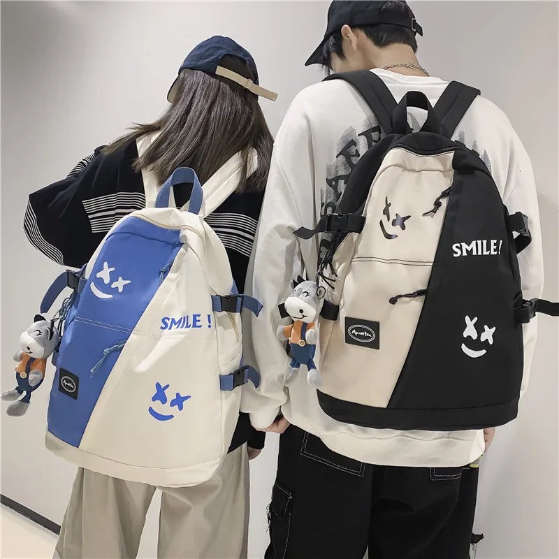 College School Bag Men Rucksack Big Backpack Winter Travel Bagpack