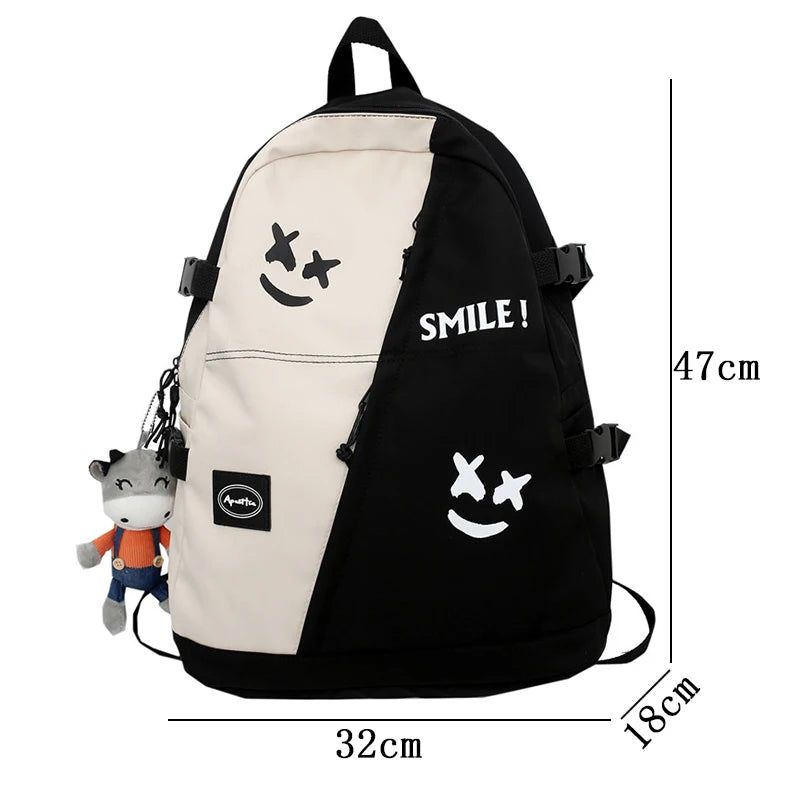 College School Bag Men Rucksack Big Backpack Winter Travel Bagpack