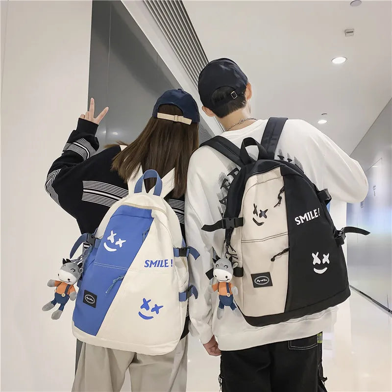 College School Bag Men Rucksack Big Backpack Winter Travel Bagpack