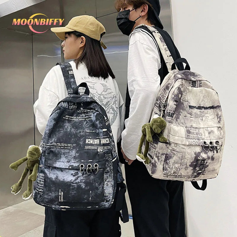 College Students Schoolbag Female Tide Large Capacity Backpack