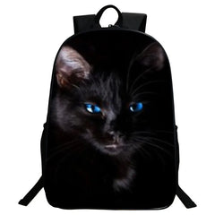 Cat Backpack Children Boys Girls Rucksack Cartoon Anime Animal School Bag 16inch