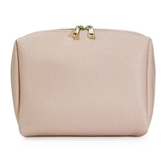 Large Capacity PU Leather Cosmetic Bag Travel Toiletries Organizer