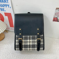Women Backpack Female Travel Bag Schoolbag Teenage Girls Solid Bookbag
