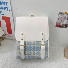 Women Backpack Female Travel Bag Schoolbag Teenage Girls Solid Bookbag