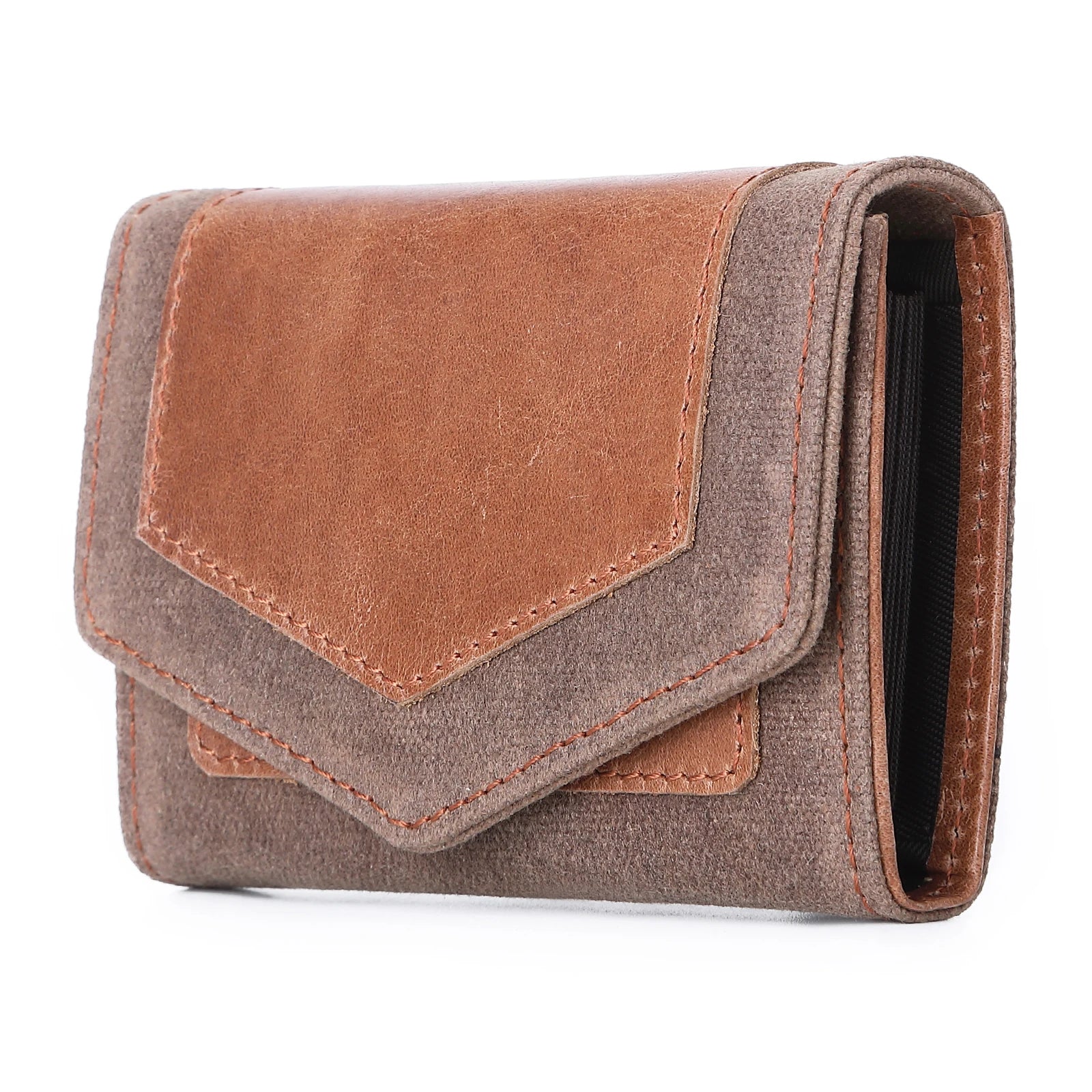 Cow Leather RFID Credit Card Wallet