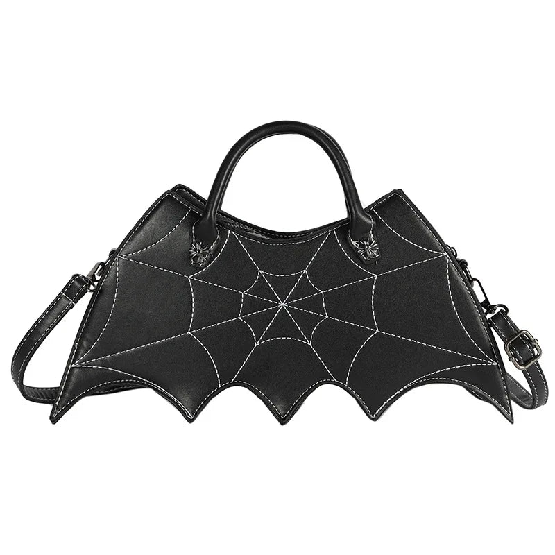 Retro Punk Style Crossbody Purse Zipper Shoulder Bag