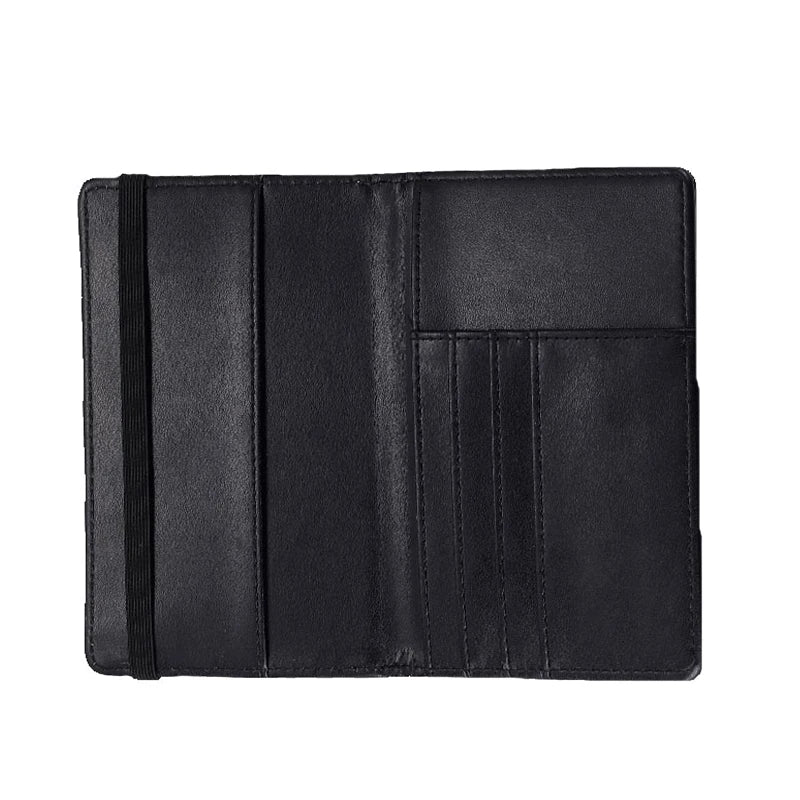 Passport Wallet Multi-Card Slot Business Wallet Case Men Women PU Holder