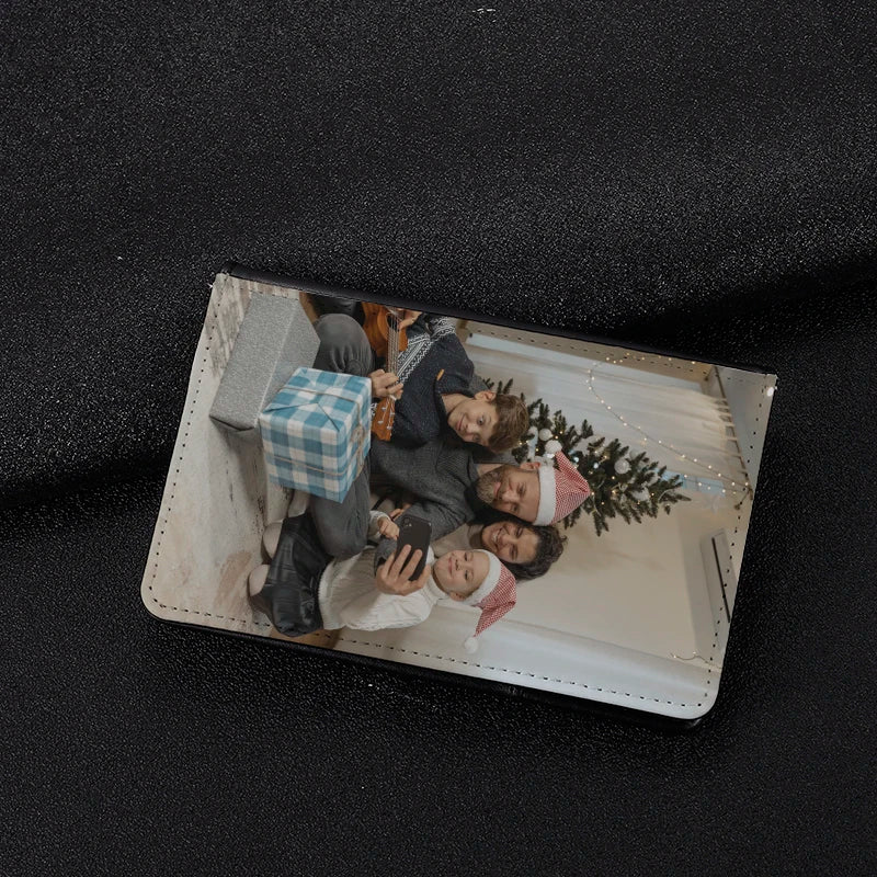 Passport Wallet Multi-Card Slot Business Wallet Case Men Women PU Holder