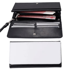 Personalized Photo Zipper Long Wallet Clutch Bag DIY Women Wallet