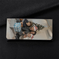 Personalized Photo Zipper Long Wallet Clutch Bag DIY Women Wallet