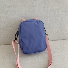 Cartoon Rabbit Messenger Bag for Women Girl Crossbody Shoulder Bag