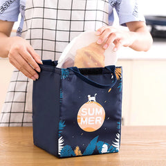 Cartoon Unicorn Lunch Bag Thermal Insulated Tote