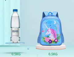 Unicorn Schoolbag for Girls Boys Orthopedic Backpack
