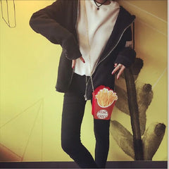 Cartoon Women Ice cream Cupcake Mini Bag PU Leather Small Chain Clutch Crossbody