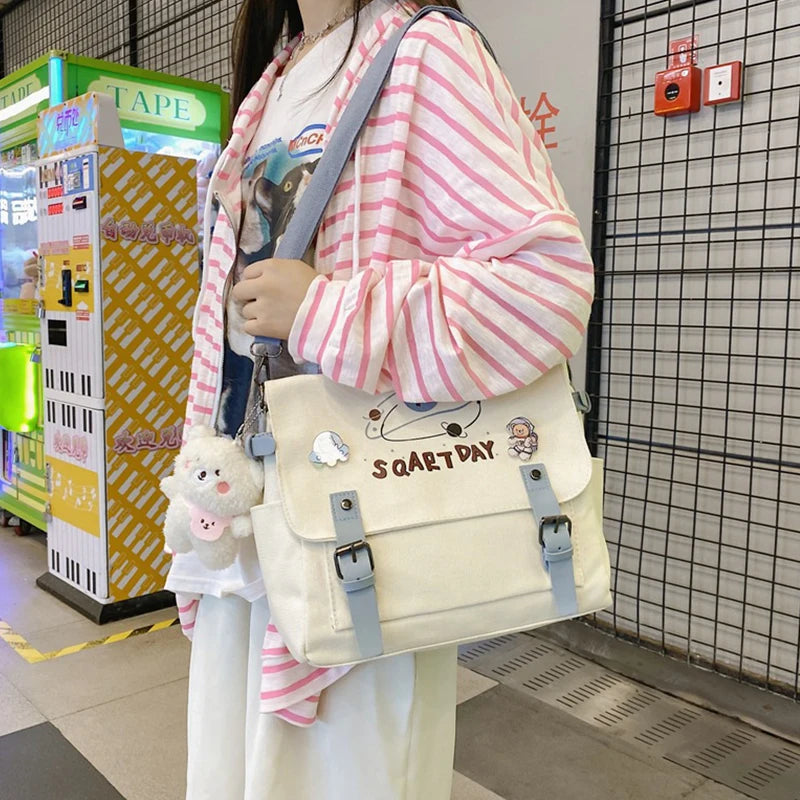 Women's Crossbody Bags Messenger Bags Large Capacity Casual Girl Student