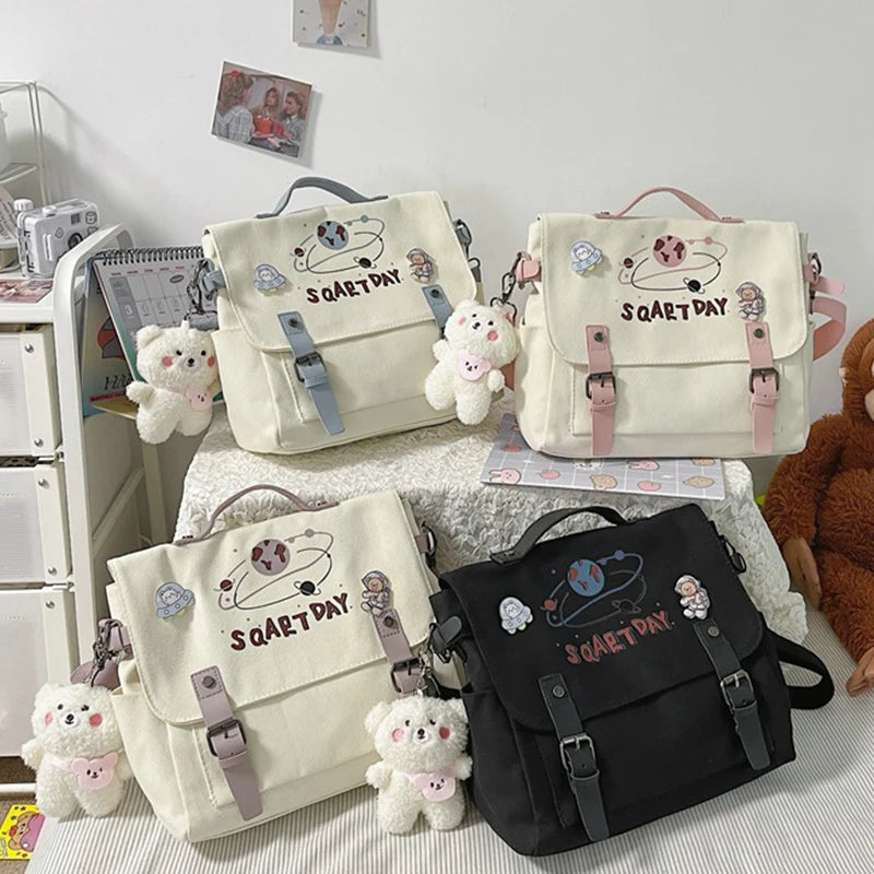 Women's Crossbody Bags Messenger Bags Large Capacity Casual Girl Student