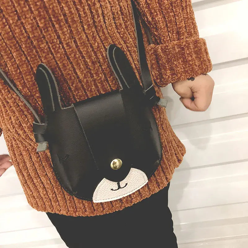 Girls Rabbit Mini Crossbody Bag Cute Handbag Lovely Wallet