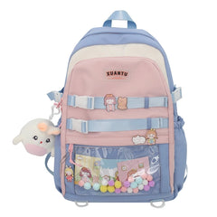 Teenage Girl Travel Schoolbag College Student Minority Backpack