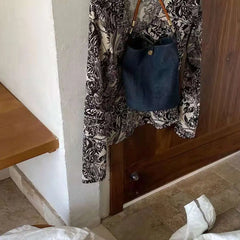 Denim Ladies Handbag Ote Bags for Women