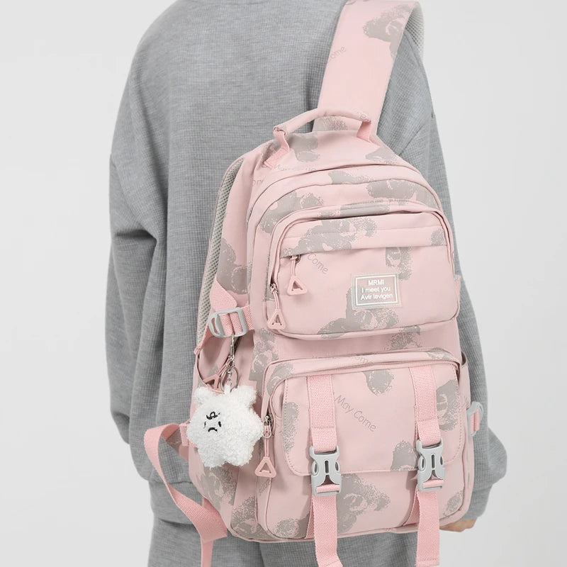 Women Backpack Casual Travel Bag for Teenage Girls Boys Laptop Book