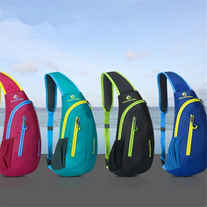 Waterproof Nylon Crossbody Bag for Men Women Travel