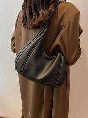 Women's Pu Leather Crossbody Bag Solid Female Shoulder Handbag