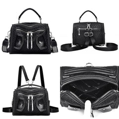 Casual Women Handbag Travel Shoulder Bag Soft Leather Female Crossbody Bag