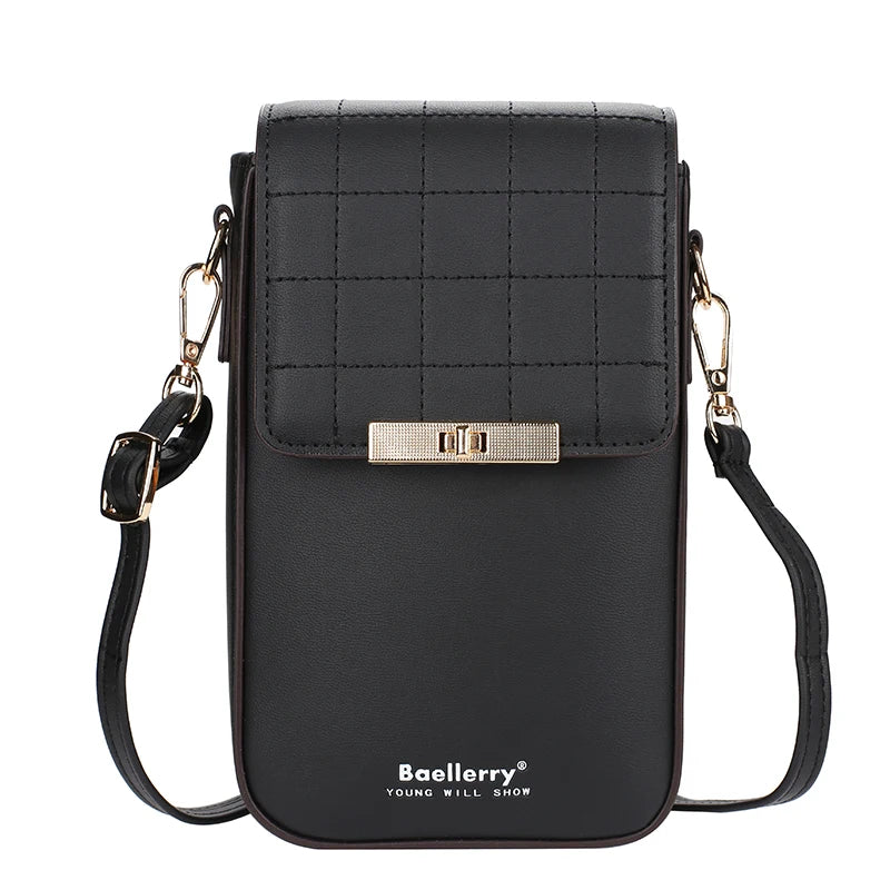Small Shoulder Bag Women PU Leather Crossbody Mini Messenger Purse
