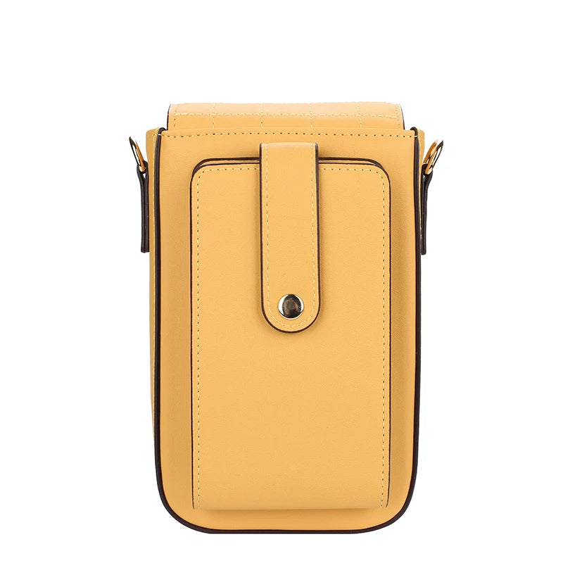 Small Shoulder Bag Women PU Leather Crossbody Mini Messenger Purse