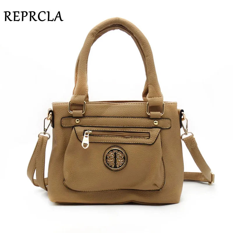 Vintage Shoulder Bags High PU Leather Women Messenger Bags Tote For Gift