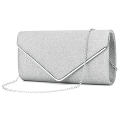 Golden Diamond Evening Clutch Bag Wedding Party Handbag