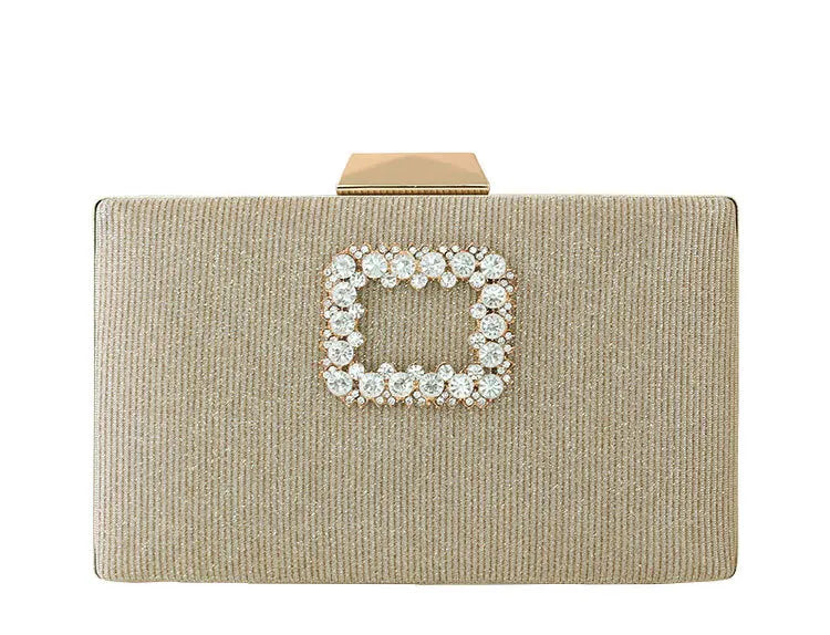 Diamond-encrusted Banquet Bag European American Ladies Handbag Evening Bag