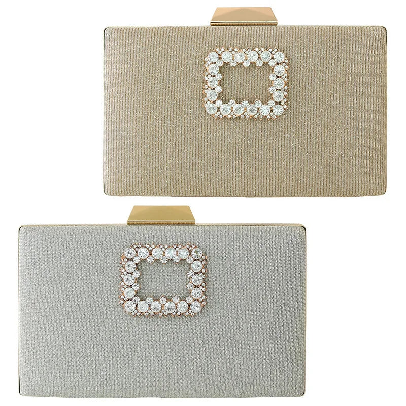 Diamond-encrusted Banquet Bag European American Ladies Handbag Evening Bag