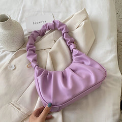 Small PU Leather Shoulder Bags For Women Lady Handbags