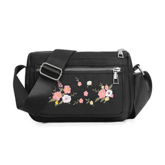 Ethnic Embroidered Women's Crossbody Bag Large Capacity Casual Shoulder Bag