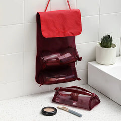 Multifunctional Embroidery Cosmetic Storage Bag