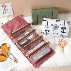 Multifunctional Embroidery Cosmetic Storage Bag