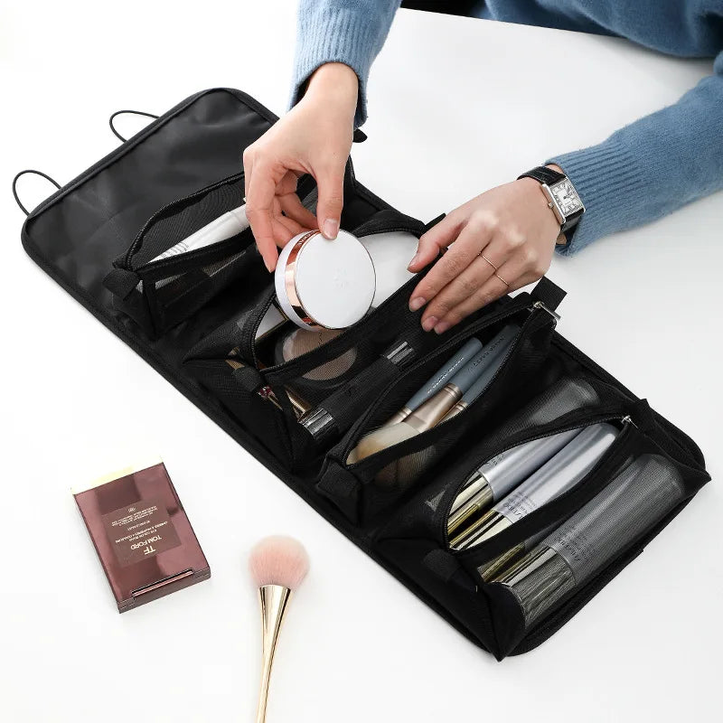 Multifunctional Embroidery Cosmetic Storage Bag