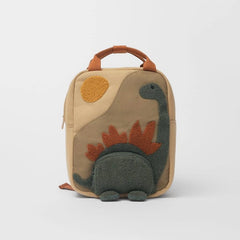 Embroidered Dinosaur Backpack for Kids