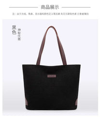 European American Tote Women's Handbag Large Capacity Bag