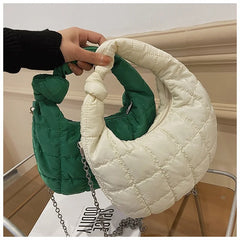 Women's Chain Shoulder Strap Cross Body Bag Lady Tote Handbag
