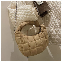 Women's Chain Shoulder Strap Cross Body Bag Lady Tote Handbag