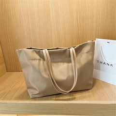 XL Women's Oxford Shoulder Bag Contrast Large Capacity Crossbody Bags