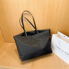 XL Women's Oxford Shoulder Bag Contrast Large Capacity Crossbody Bags