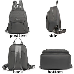 Women's Anti Theft Water Repellent Backpack High Density Oxford Cloth School Bag
